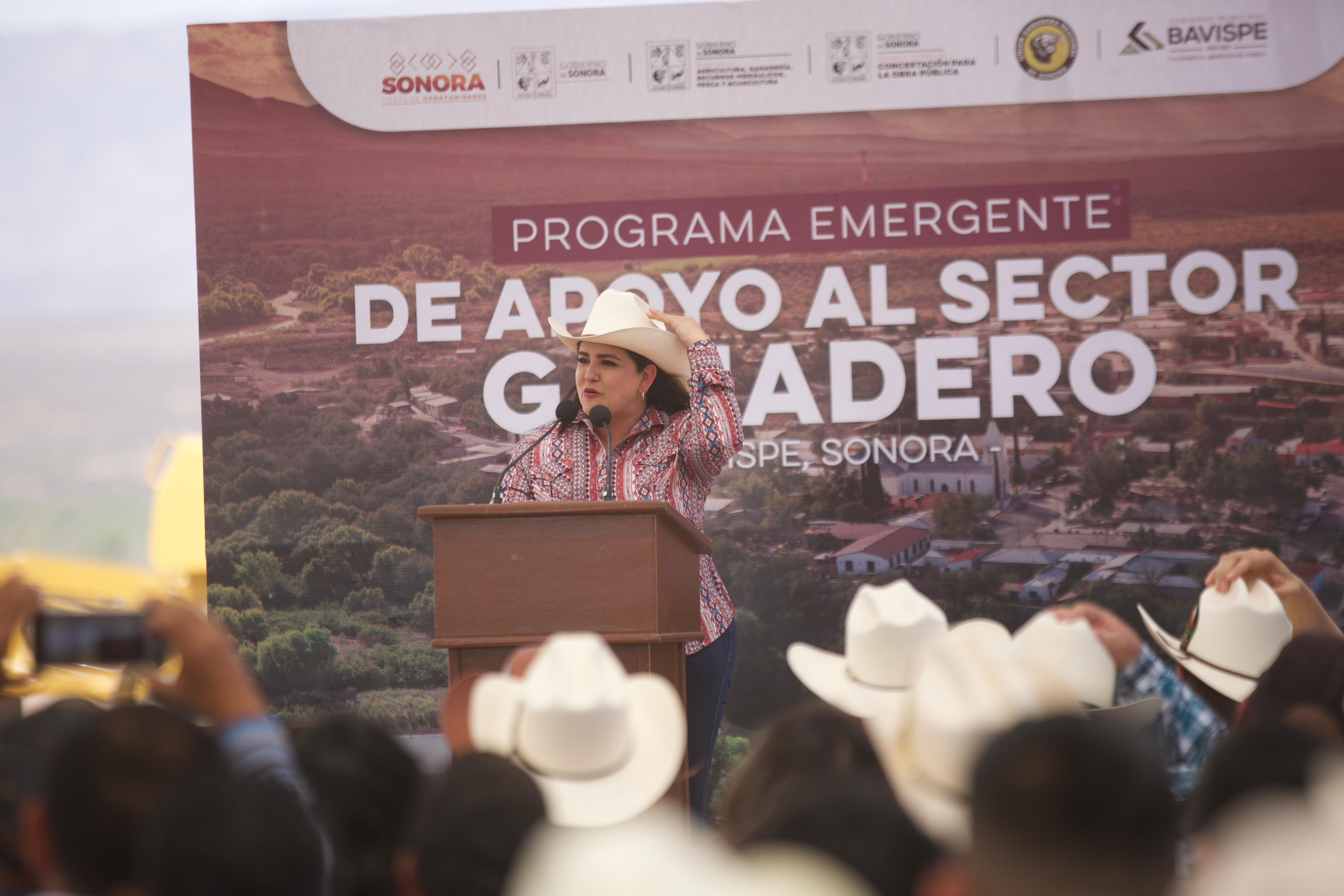 Lleva Gobierno de Sonora maquinaria y apoyos a la sierra alta